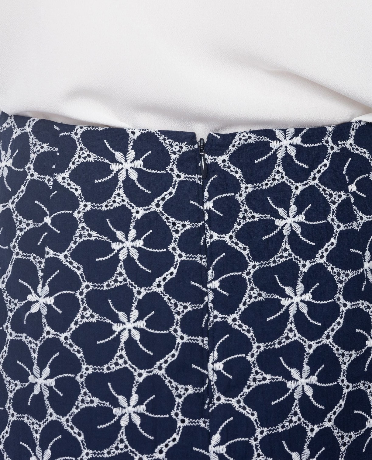 NARACAMICIE】刺繍タイトスカート(1(M)9号 イエロー): ナラカミーチェ
